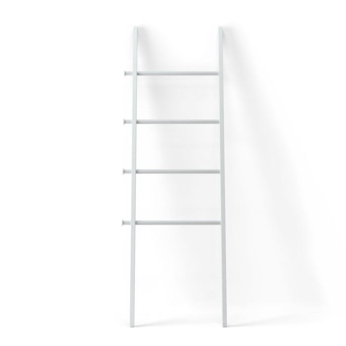 Umbra Modern Poplar Leana Ladder Coat Rack - White