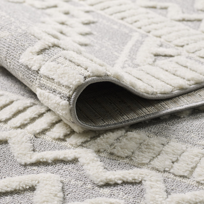 Quinto Moroccan Quatro Shag Area Rug - 6'3\" x 9'