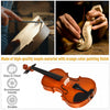 Soozier 4/4 Violin Maple Wood Full Set of Accessories Storage Box, Orange