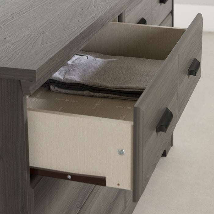 Versa 6-drawer Dresser - Gray Maple 