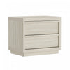 Navis Contemporary 26" Nightstand in Whitewashed Oak (2-Drawer) | Table de nuit contemporaine Navis 66 cm en chene blanchi (2 tiroirs)