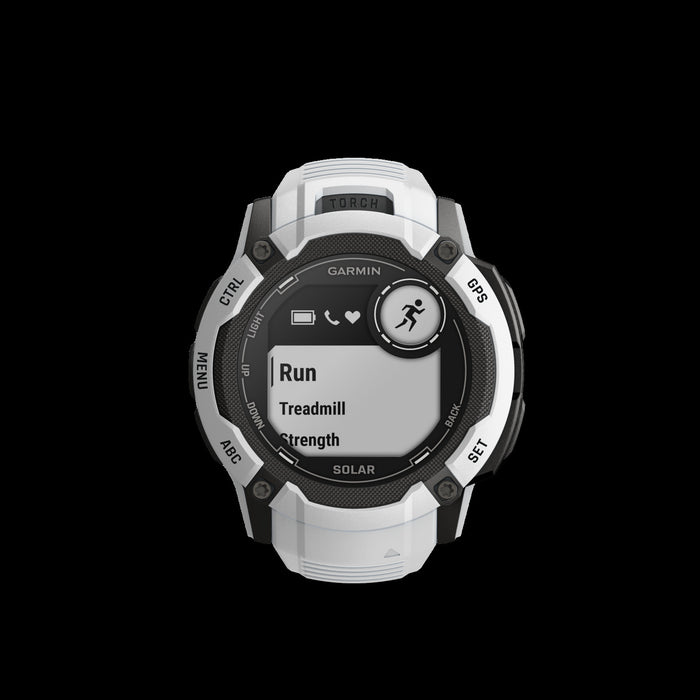 Garmin Instinct® 2x Solar Gps Smartwatch - Health & Fitness Tracking With Multi-band Gnss - Whitestone