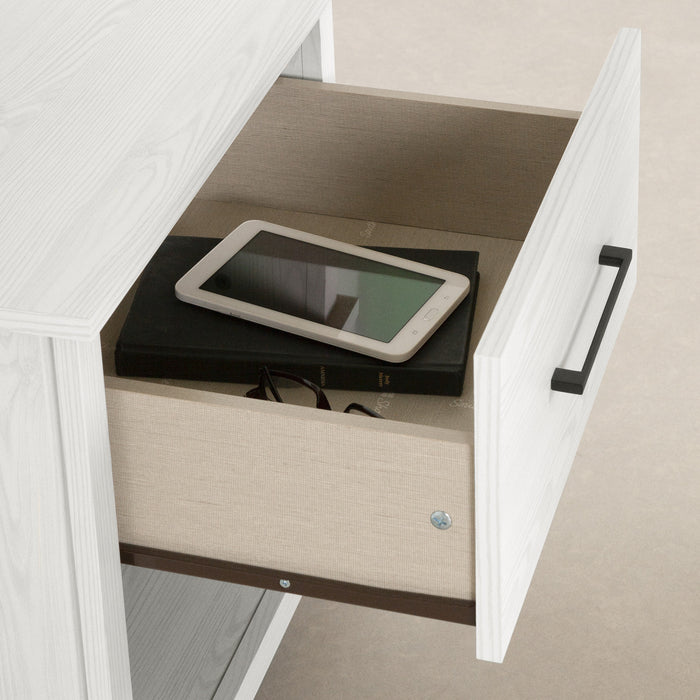 Fernley 1-Drawer Nightstand - White Pine