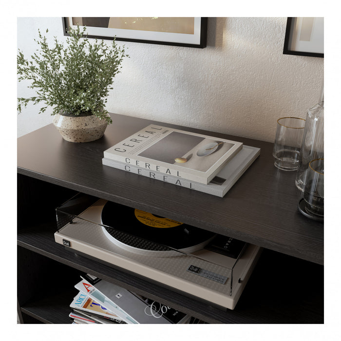 Modulr 2 Adjustable Shelves Bookcase - Black Oak