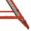 Soozier Volleyball Rebounder Net, Adjustable Soccer Rebounder, Red