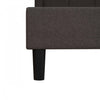 Linden Upholstered Platform Bed with Tufted Headboard - Queen | Lit plateforme Linden rembourre avec tete de lit capitonnee - Grand