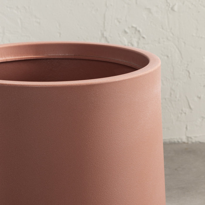 Dalya 16\" Planter - Burnt Orange