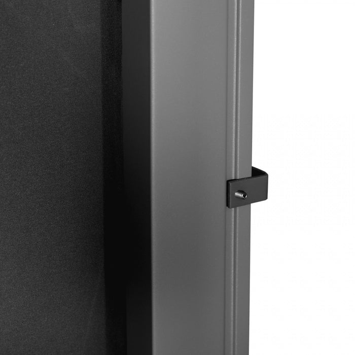 Outsunny 118\" X 71\" Retractable Side Awning Folding Privacy Screen Black