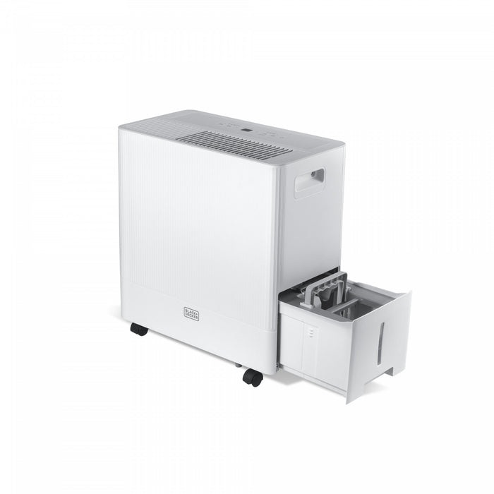 BDW Series BLACK+DECKER 50-Pint Portable Dehumidifier, BD50MWSA, White Dehumidifiers