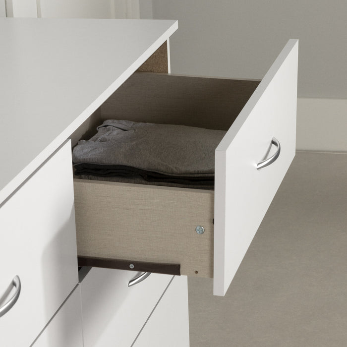 Step One 6-drawer Dresser - Pure White 