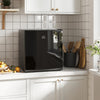 HOMCOM 1.1 Cubic Feet Compact Mini Freezer with Adjustable Temperature