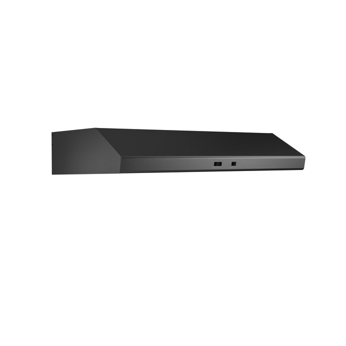 Zephyr Cyclone 30\" Under Cabinet Range Hood - Black Stainless Steel - AK6500CBS