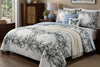 King Size 3-Piece Reversible Quilt Set  | Ensemble de Courtepointe Reversible 3 Pieces Tres Grand Lit