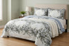 King Size 3-Piece Reversible Quilt Set  | Ensemble de Courtepointe Reversible 3 Pieces Tres Grand Lit