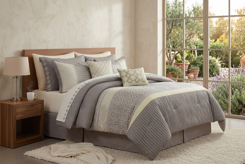 Calibre 7-Piece Queen Comforter Set