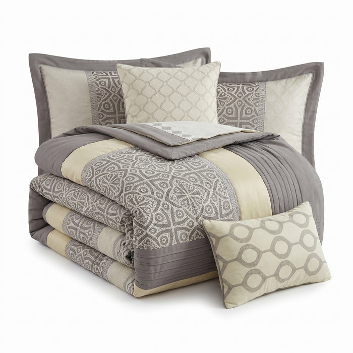 Calibre 7-Piece Queen Comforter Set