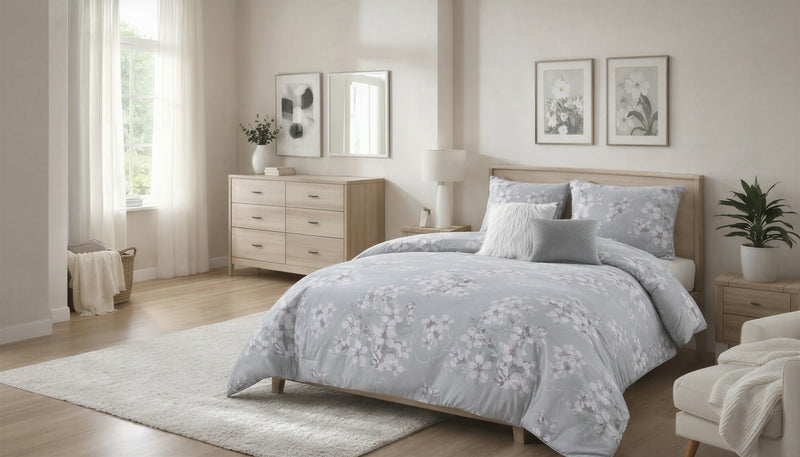 Alysse 5-Piece Floral Comforter Set