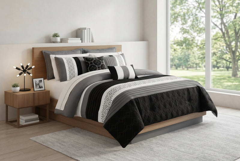 Maddox 7-Piece Queen Comforter Set