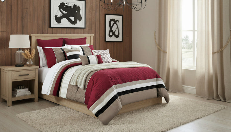 Madison 7-Piece Queen Comforter Set