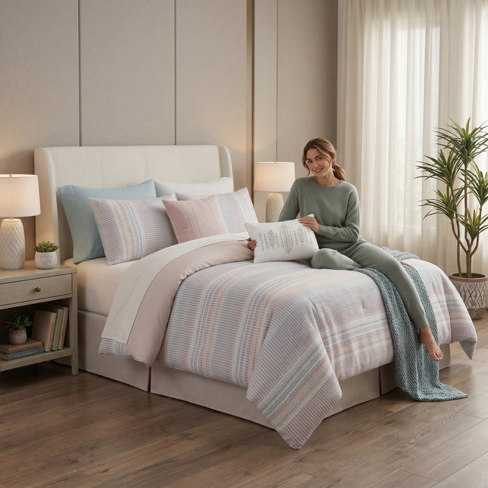 Chelsea 7-Piece Queen Comforter Set
