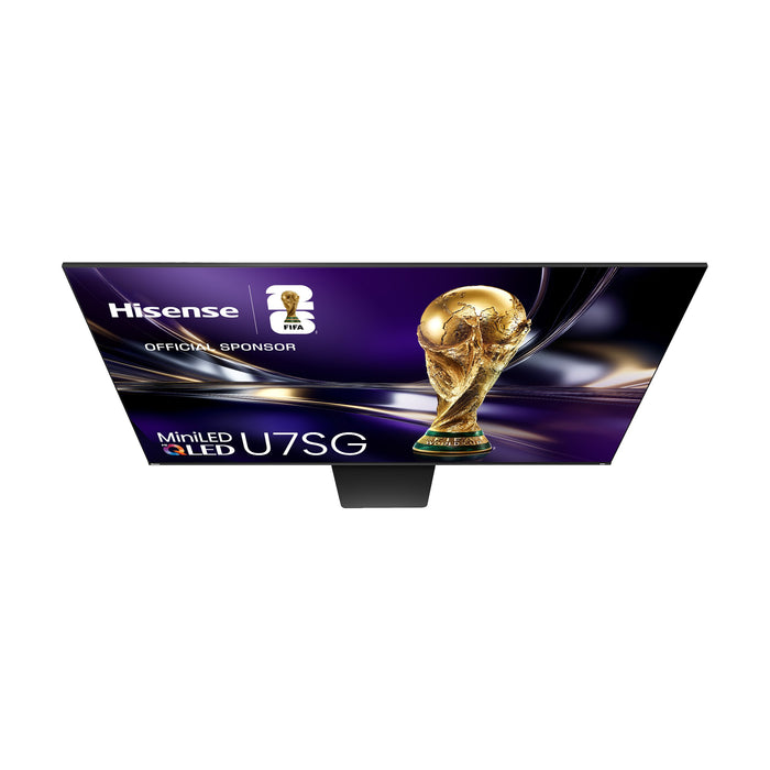 Hisense 65\" U7SG Mini-LED QLED 4K UHD AI Anti-Glare TV (65U7SG) - 2026 Model