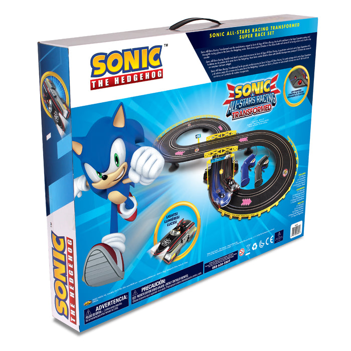 NKOK B/O Sart Sonic & Shadow RC Slot Car Track