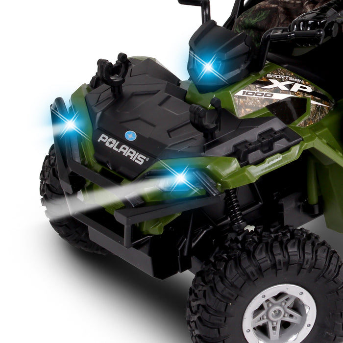 NKOK 1:08 RC Green Rt Polaris Sportsman XP 1000