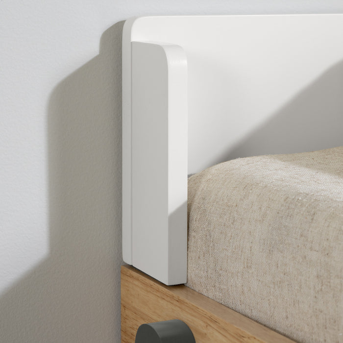 Bebble Twin Bed - Natural Grey