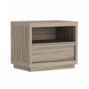 Navis Contemporary 26" Nightstand in Natural Oak (1-Drawer) | Table de nuit contemporaine Navis 66 cm en chene naturel (1 tiroir)