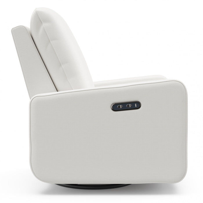 Graco Teddi Power Recliner - Ivory Basketweave