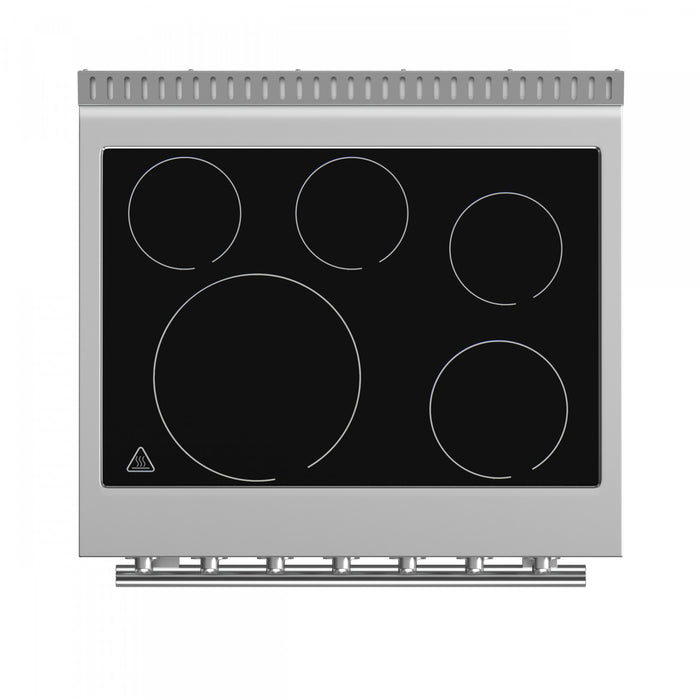 Forno Paolo 30\" Stainless Steel Electric Range, 4.38 CU.FT - FFSEL6011-30