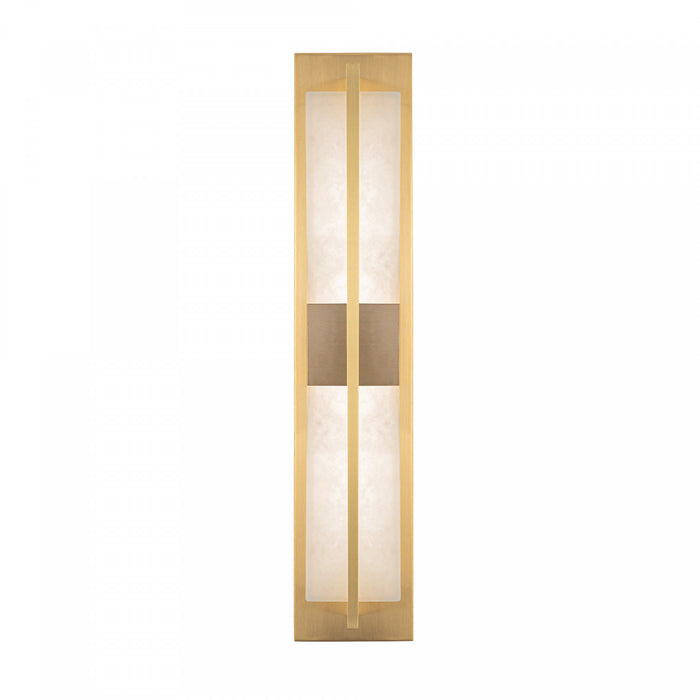 Briana Integrated Led Wall Sconce, Brushed Brass