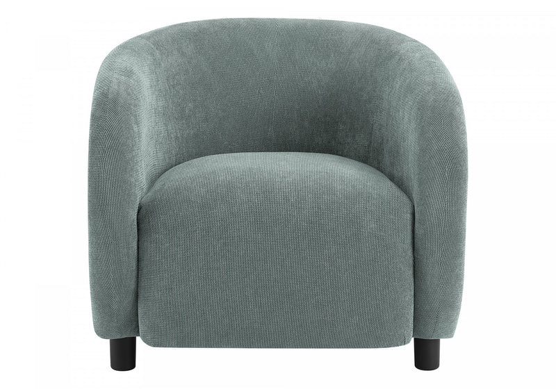 Monarch Specialties - Accent Chair, 29\"H, Upholstered, Living Room, Bedroom, Green Fabric, Contemporary