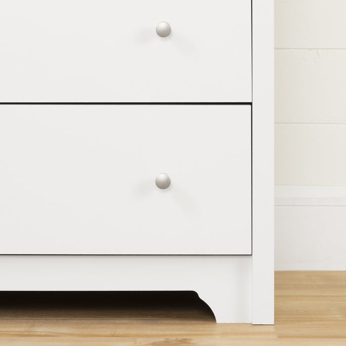 Vito 5-drawer Chest - Pure White 