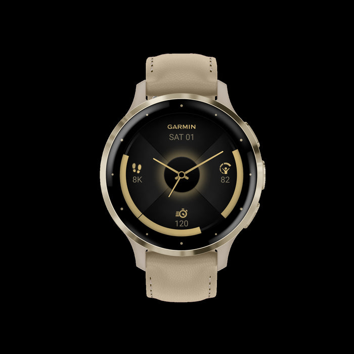 Garmin Venu® 3s Gps Smartwatch - Health Tracker W/14 Days Battery Life, 41mm - French Gray Case