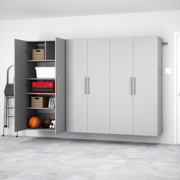 Hangups 108-inch 3-piece Garage Storage Cabinet Set E - Light Gray