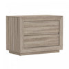 Soren Contemporary 32" Nightstand in Natural Oak (2-Drawer) | Table de nuit contemporaine Soren 32" en chene naturel (2 tiroirs)