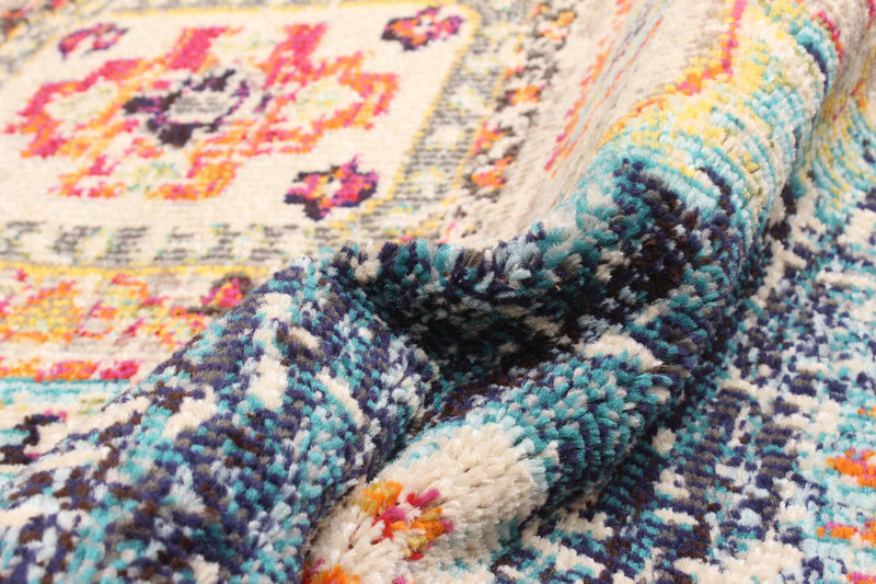 Lotus Navy Rug 5'0\" x 8'0\"