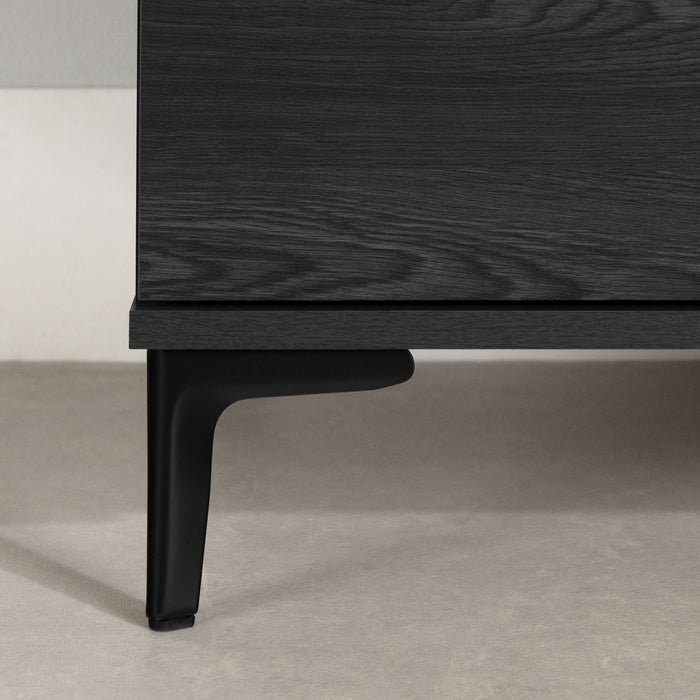 Musano 6-drawer Dresser With Metal Legs - Gray Oak 