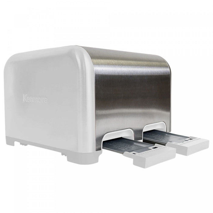 Kenmore 4-Slice Toaster with Dual Controls White - KKTSDC4SW