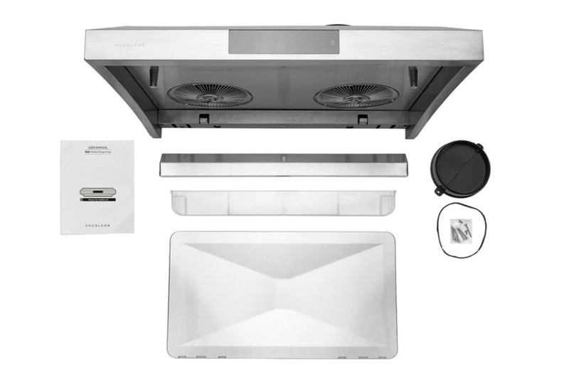 Hauslane 30\" Under Cabinet Stainless Steel Range Hood - UC-PS38SS-30
