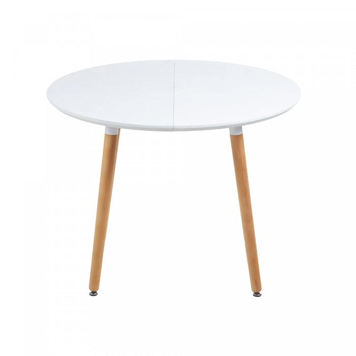 Emma Multi-Purpose Round Dining Table with Extendable