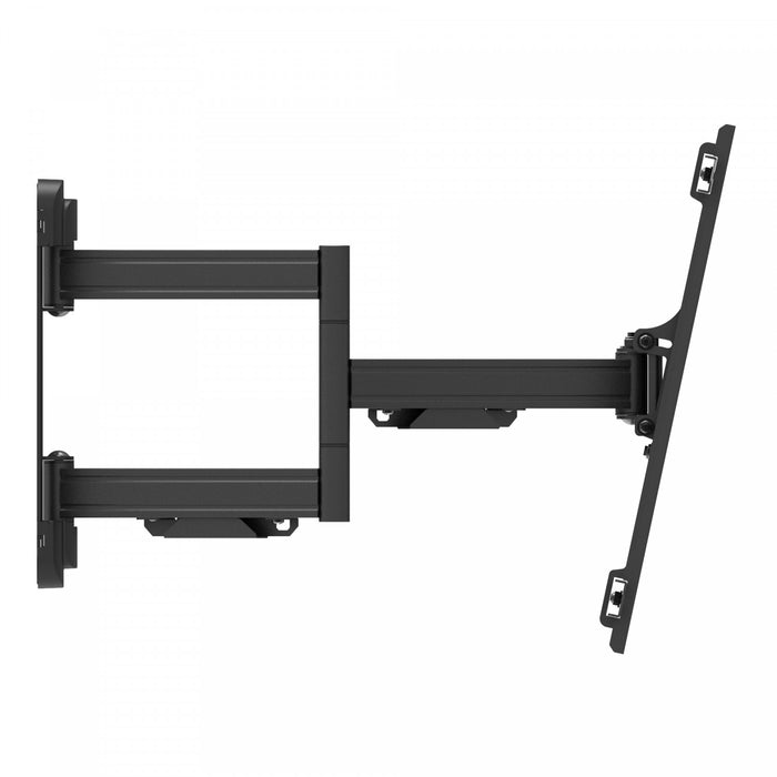 Kanto PDC650 Full Motion Corner TV Mount for 37\" - 70\" TVs, Compatible with Inner and Outer Corners, Black