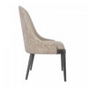 Drew Contemporary Wood Upholstered Side Chair in Taupe - Set of 2 | Chaise laterale contemporaine Drew en bois et tissu taupe - Lot de 2