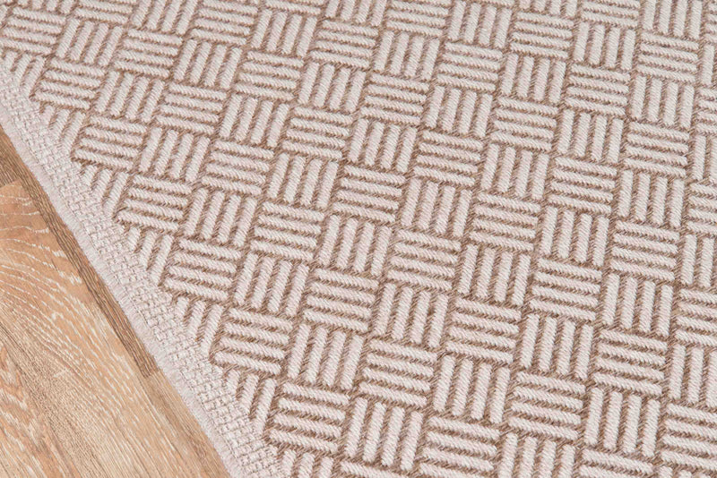 Eve Contemporary 2'0\" x 10'0\" Runner Rug in Brown Indoor Area Rug
