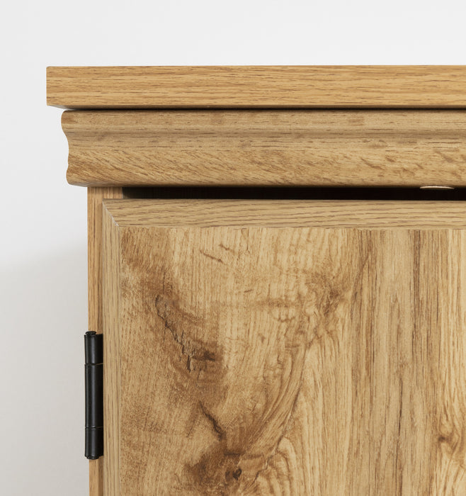 Morgan 4-door Accent Cabinet - Nordik Oak 