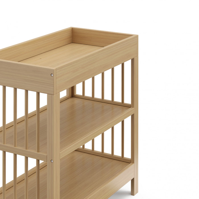 Graco Teddi Changing Table with Water-Resistant Changing Pad - Driftwood