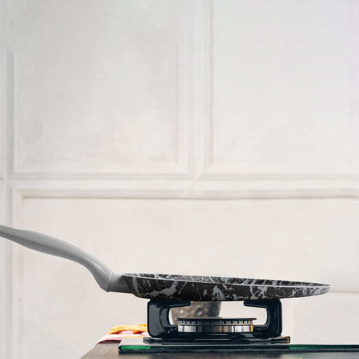 Arimi Diamond Marble Italian Crepe & Pancake Pan 25cm