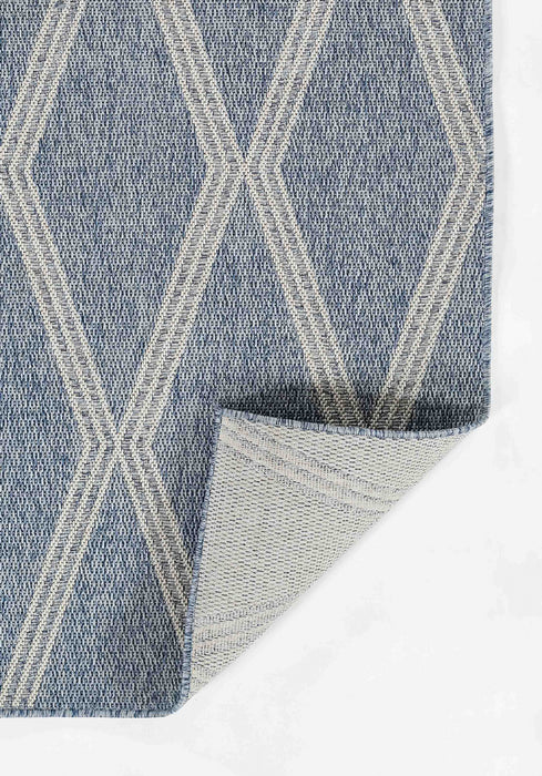 Cypress Transitional 8'0\" x 10'0\" Area Rug in Blue Indoor Area Rug