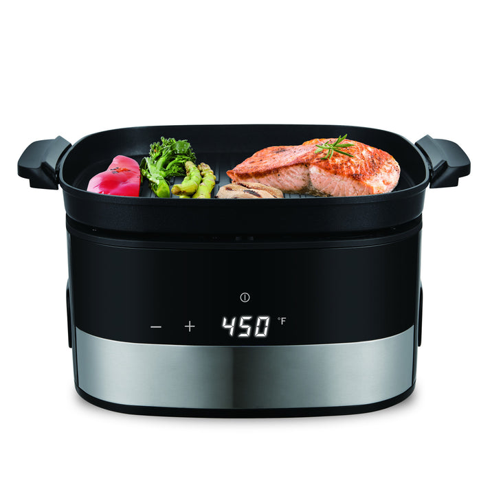 Salton 3-in-1 Air Fryer, Grill & Dehydrator Convection Toaster Oven